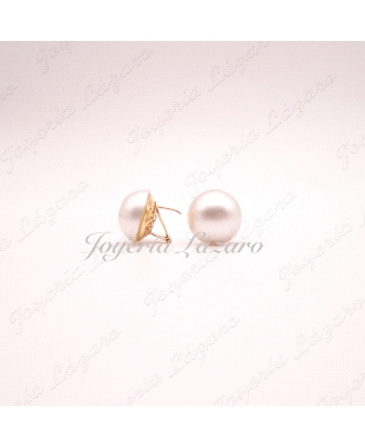 PEND. 18KTS PERLA JAPONESA MABE 13MM OMEGA