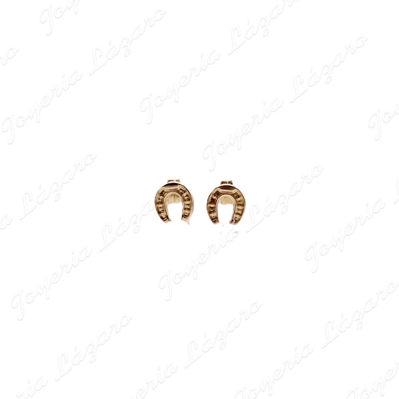 PEND. ORO 18 KTS HERRADURA 7X9 PRESION