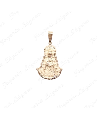 MEDALLA ORO 18 KTS VIRGEN ROCIO BUSTO 18X24MM