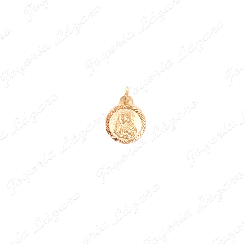 MEDALLA ORO 18 KTS CORAZON DE JESUS 8MM