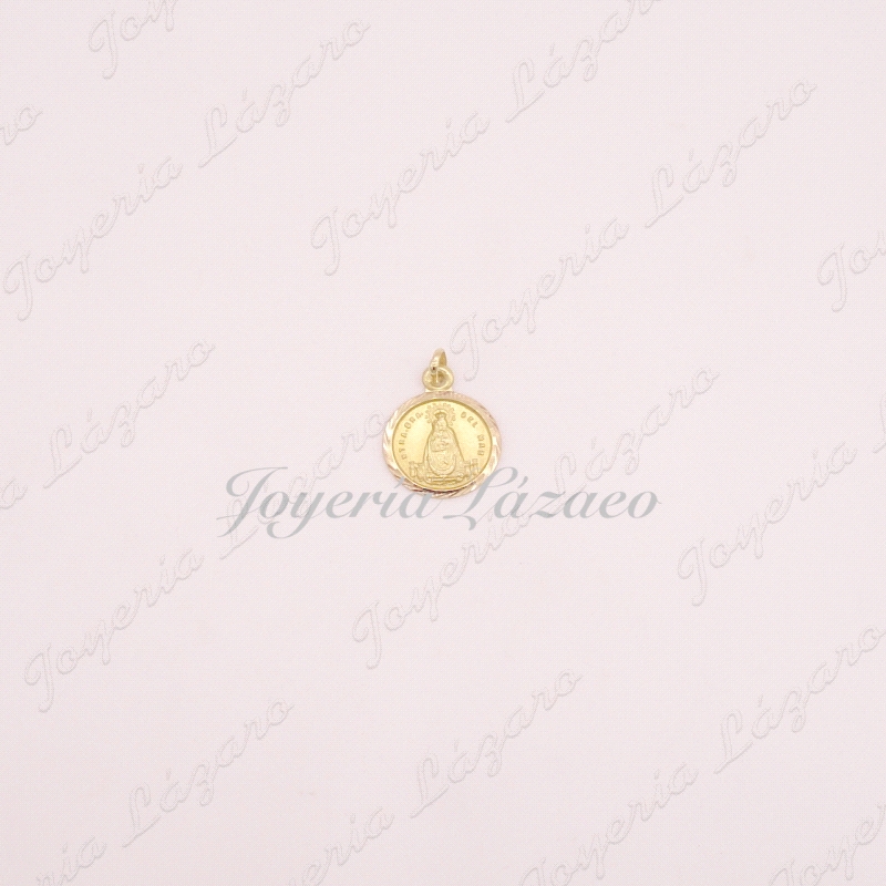 ORO 18 KTS MEDALLA FILO GALLONADO V. MAR