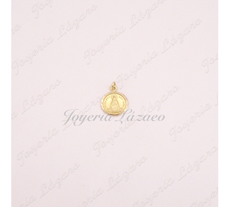ORO 18 KTS MEDALLA FILO GALLONADO V. MAR