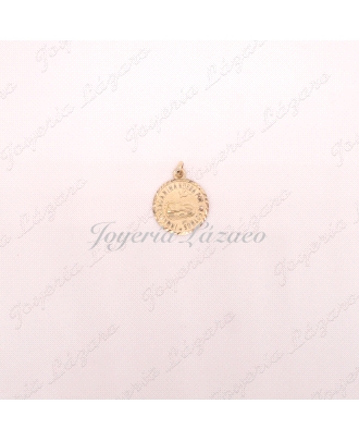 ORO 18 KTS MEDALLA DIVINA INFANTITA