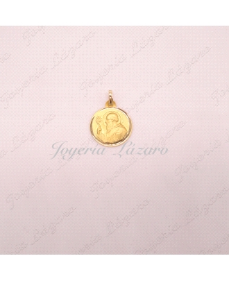 ORO 18 KTS MEDALLA S. BENITO