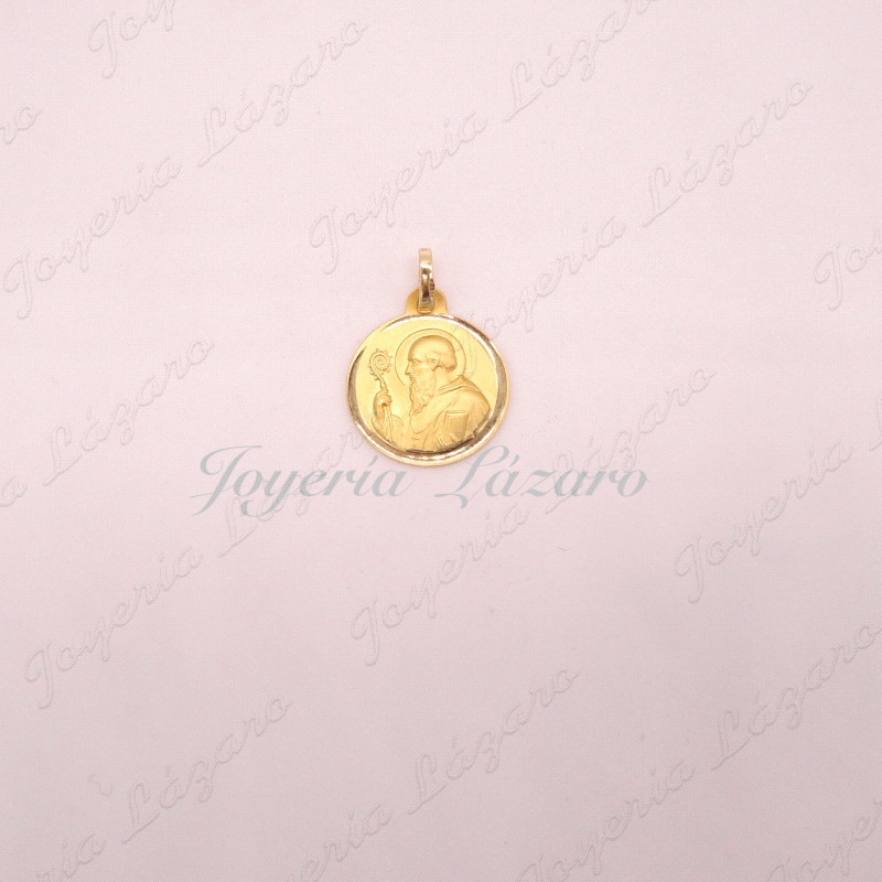 ORO 18 KTS MEDALLA S. BENITO