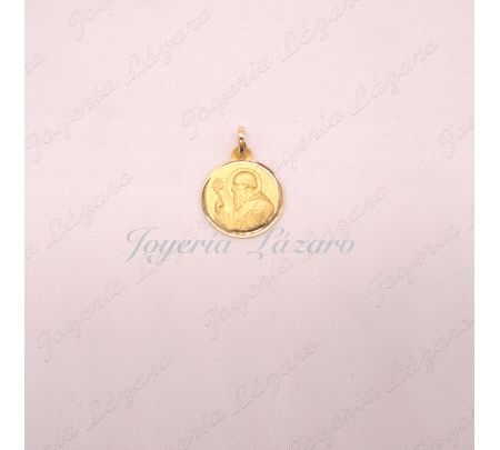 ORO 18 KTS MEDALLA S. BENITO