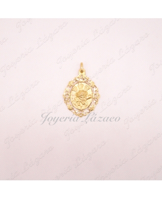 MEDALLA 18 KT.CRISTO GRAN PODER