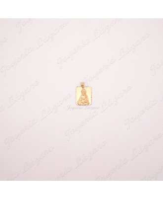 MEDALLA/PLACA 18KTS VIRGEN