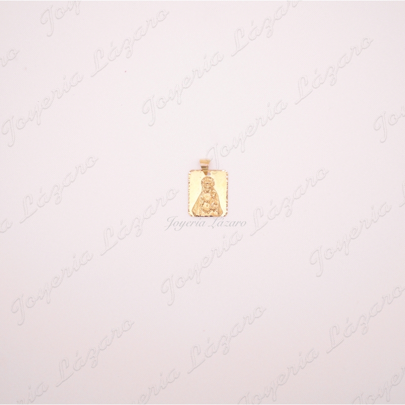 MEDALLA/PLACA 18KTS VIRGEN