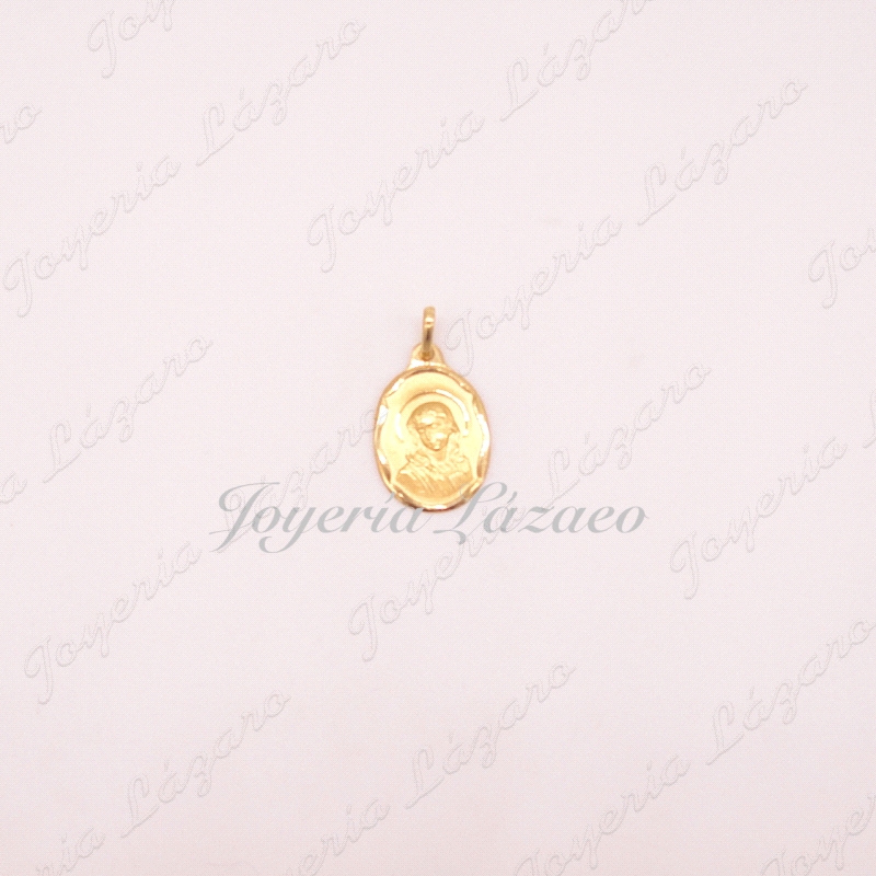 MEDALLA 18KTS V. MARIA