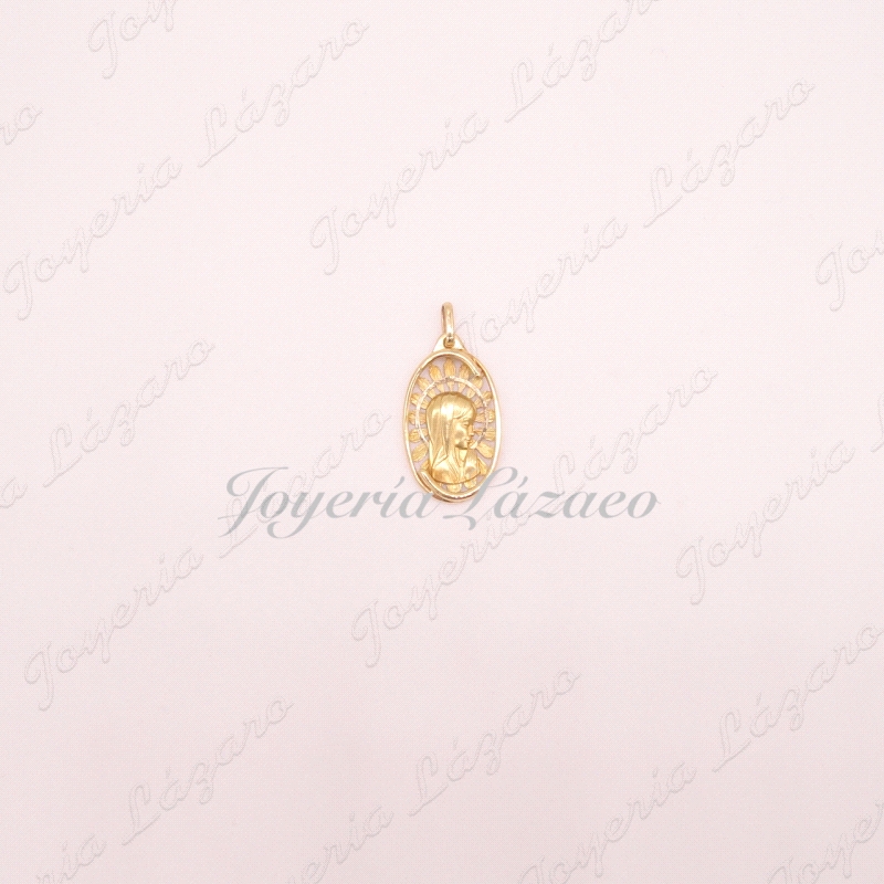 MEDALLA 18KTS V NIÑA