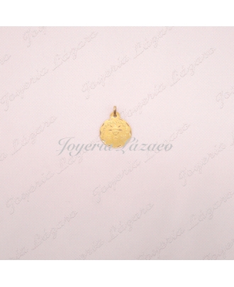 MEDALLA 18KTS COMUNION/CALIZ/RH