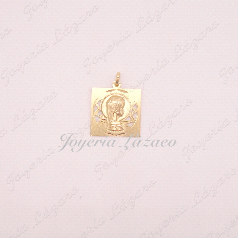 MEDALLA 18KTS V NIÑA