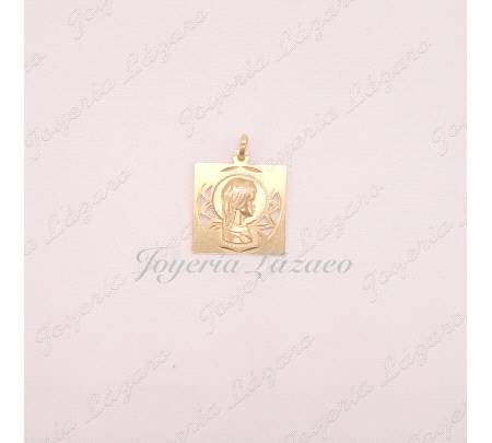 MEDALLA 18KTS V NIÑA