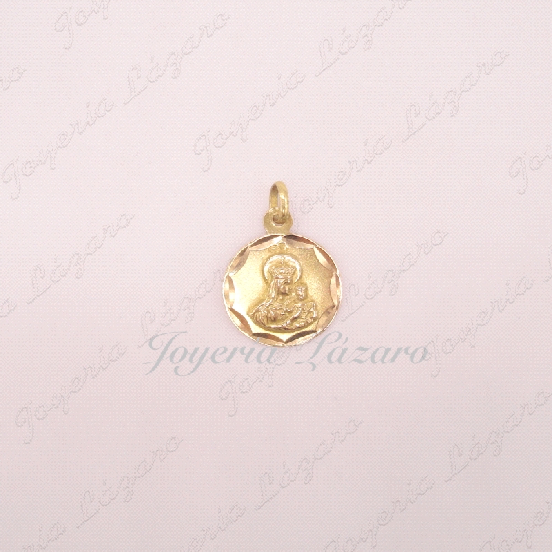 MEDALLA 18KTS ESCAPULARIO