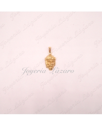 MEDALLA 18KTS ROSTRO CRISTO