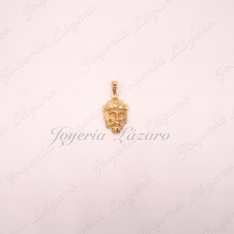 MEDALLA 18KTS ROSTRO CRISTO