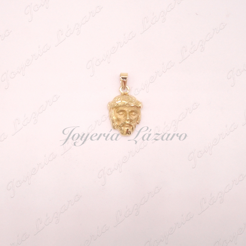 MEDALLA 18KTS ROSTRO CRISTO