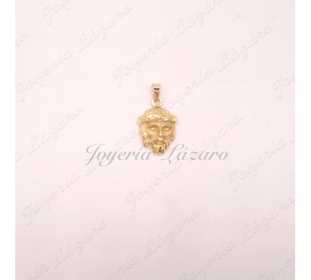 MEDALLA 18KTS ROSTRO CRISTO