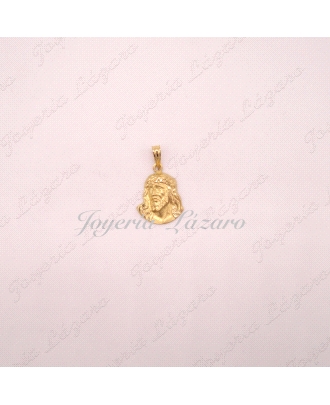 MEDALLA 18KTS ROSTRO CRISTO
