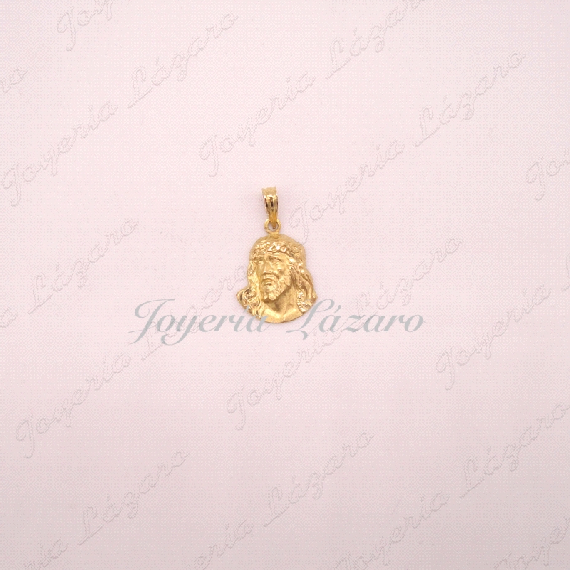 MEDALLA 18KTS ROSTRO CRISTO