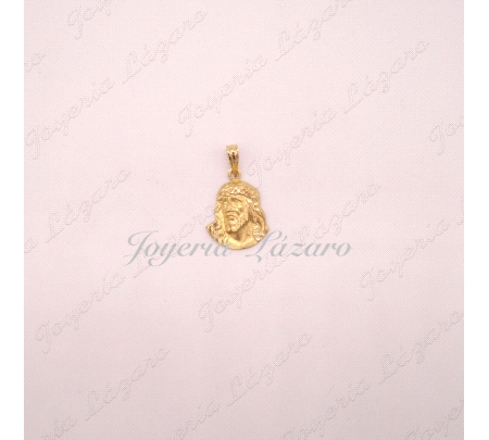 MEDALLA 18KTS ROSTRO CRISTO