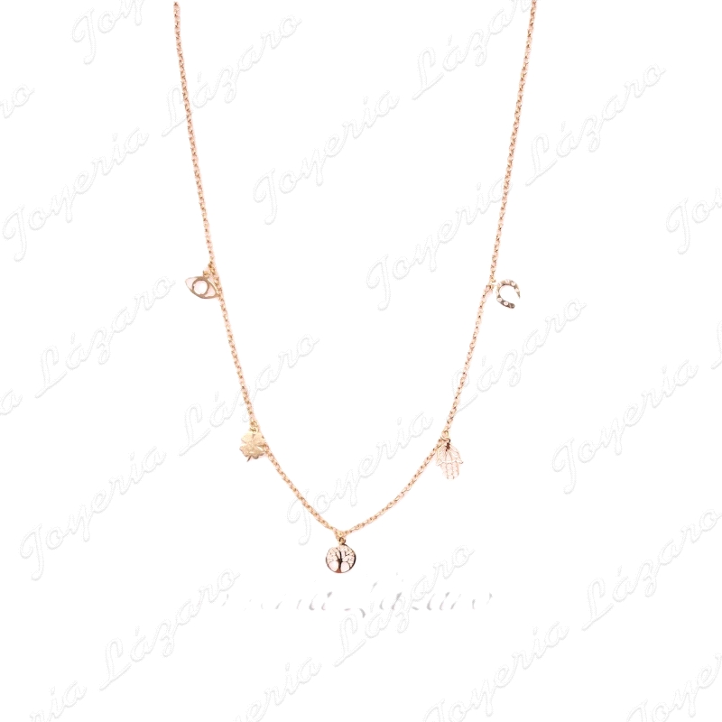 GARGANTILLA ORO 18 KTS BUENA SUERTE