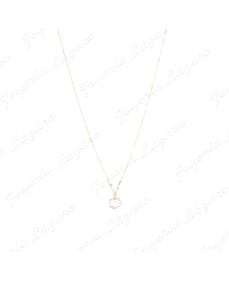 ORO 18 KTS GARGANTILLA ZIRCO 5MM