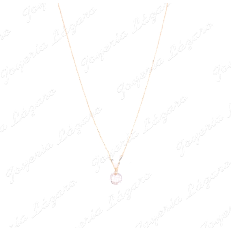 ORO 18 KTS GARGANTILLA ZIRCO 5MM