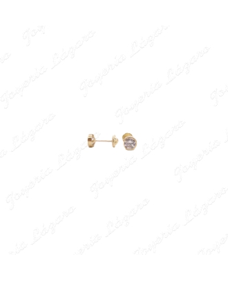 PEND. TORN. ORO 18 KTS CIRCONITA 4MM BOCELADA                                                       