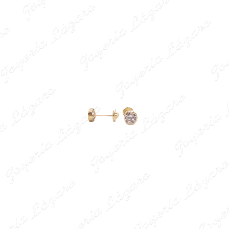 PEND. TORN. ORO 18 KTS CIRCONITA 4MM BOCELADA                                                       