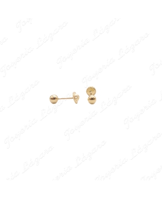 PEND. TORN. ORO 18 KTS BOLITAS 3.5MM                                                                