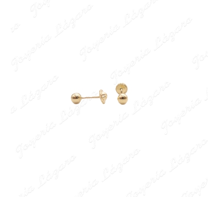 PEND. TORN. ORO 18 KTS BOLITAS 3.5MM                                                                