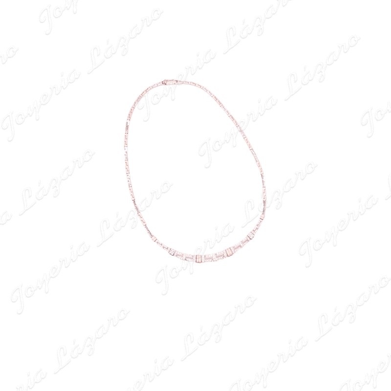 GARGANTILLA 18KTS BL. CIRCO.