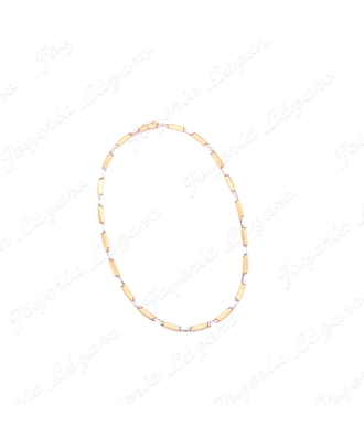 GARGANTILLA 18KTS BICOLOR