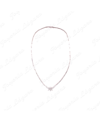 GARGANTILLA  18KTS BL. NOVIA