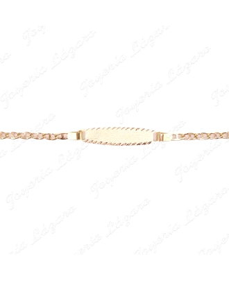 ESCLAVA BEBE 12.5CM ORO 18 KTS ANCLA