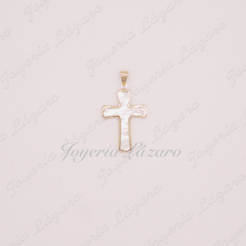 ORO 18 KTS CRUZ NACAR MEDIANA