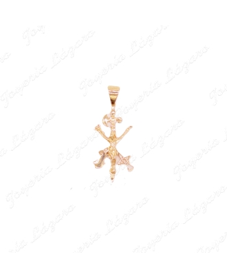 ORO 18 KTS CRISTO LEGION 4.3CM MEDIANA