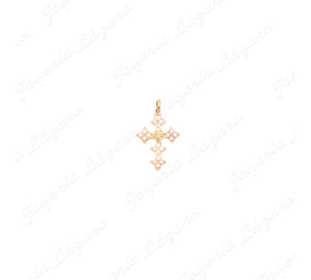 CRUZ 18KTS SANTA CRUZ DE CANJAYAR CIRCONITAS