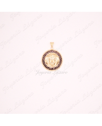 ORO 18 KTS COLGANTE MEDUSA VERSA  44MM