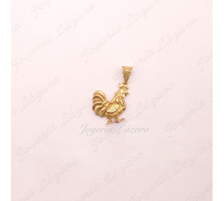 ORO 18 KTS COLGANTE GALLO