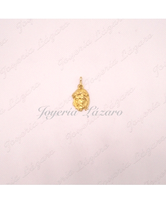 COLGANTE ORO 18 KTS  ROSTRO CRISTO PEQUEÑO
