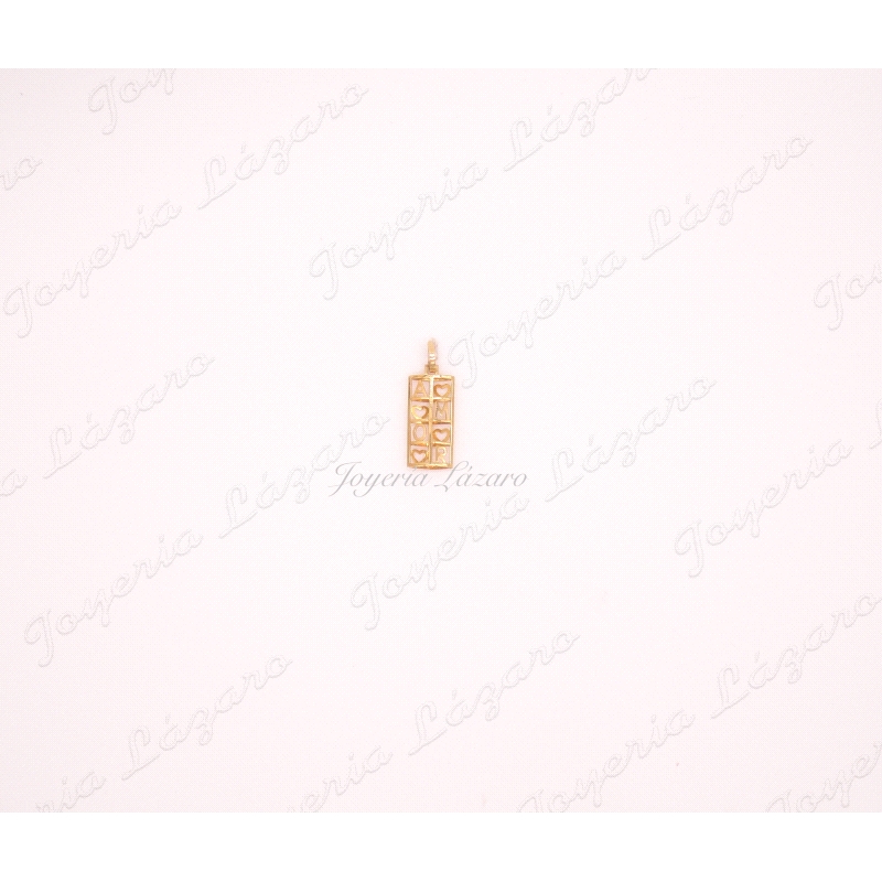 COLGANTEORO18KT,AMOR