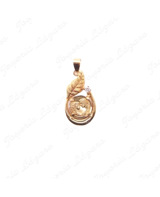 COLGANTE ORO18KT,PAREJA,AMOR