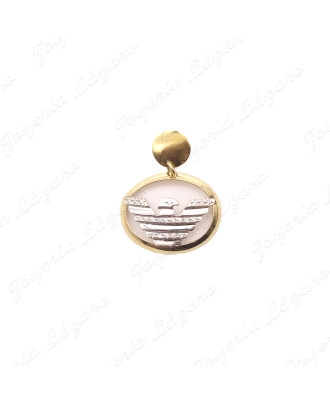 COLGANTE 18KT BICOLOR ARMANI