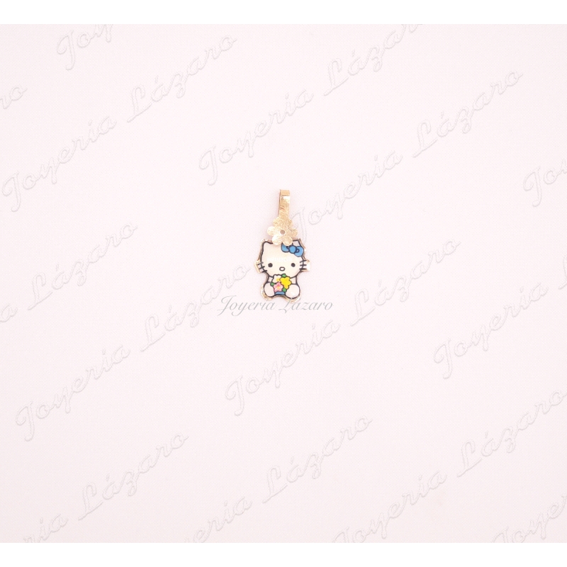 COLGANTE 18KTS KITTY