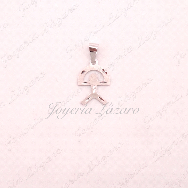 COLG. 18KTS  INDALO MATE Y TALLADO