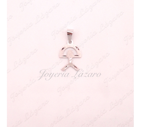 COLG. 18KTS  INDALO MATE Y TALLADO