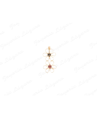 COLGANTE 18KTS MARGARITAS